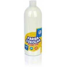 Farba szkolna Astra 1000 ml - biała 301217046 ASTRA