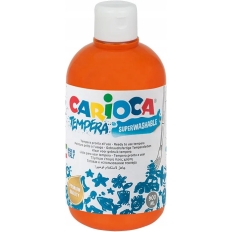 Farba TEMPERA pomarańczowa CARIOCA 500ml 170-2361