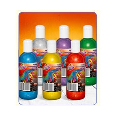 Farby plakatowe brokatowe 6 kol.x 250ml Sweet Colours OTOCKI