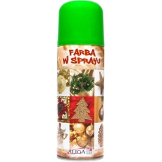 Farba w sprayu zielona FS-100 ALIGA