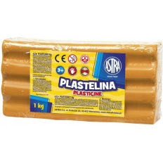 Plastelina Astra 1 kg pomarańczowa 303111005 ASTRA