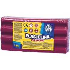 Plastelina Astra 1 kg purpurowa 303111009 ASTRA