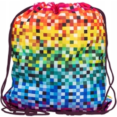 Worek na obuwie PIXI rainbow 34x40cm HA 2230 2430-PI4 HAPPY COLOR