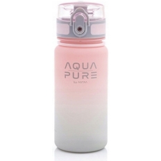 Bidon AQUA PURE pink/grey 400ml 511023001 ASTRA