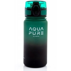 Bidon AQUA PURE green/black 400ml 511023006 ASTRA