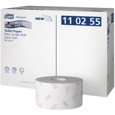 Papier toaletowy TORK PREMIUM jumbo (12 rolek)mini soft 120m 3-warstwy 110255