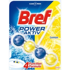 Zawieszka WC BREF POWER AKTIV 50g kulki Lemon 625197