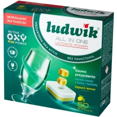 Tabletki do zmywarki (50tabletek) LEMON ALL IN ONE LUDWIK 211648