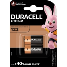 Bateria DURACELL Lithium CR123/CR123A/CR17345/DL123/DL123A litowa foto blister (2szt)