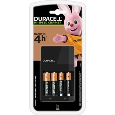 Ładowarka do akumulatorków DURACELL AA/AAA (CEF14) + 2xAA/HR6 1300mAh + 2xAAA/HR03 750mAh