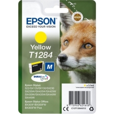 Tusz EPSON (T1284/C13T12844022) żółty 175str S22/SX125/SX425W/BX305F