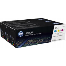 Toner HP 131A (U0SL1AM) nieb+purp+żółt (3szt) CF211+CF212+CF213