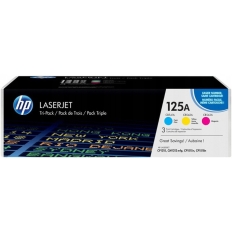 Toner HP 125A (CF373AM) nieb+purp+żółt (3szt) CB541+CB542+CB543