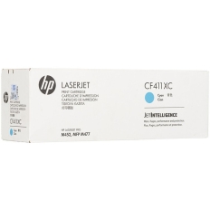 Toner HP 410X (CF411XC) niebieski 5000str korporacyjny M450/M452/M470/M477