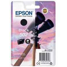 Tusz EPSON (502/C13T02V14010) czarny 4,6ml/210str