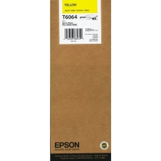 Tusz EPSON (T6064/C13T606400) żółty 220 ml