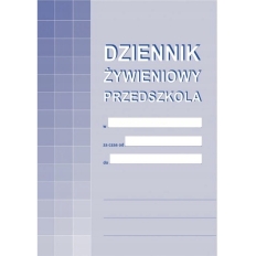 A-10-1 Dziennik żywieniowy prz edszkola