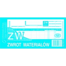 353-8 ZW Zwrot materiałów (wielo -kopia) Michalczyk i Prokop