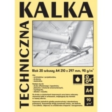 Kalka kreślarska A4 (10) 90 gr DA4910 KOH-I-NOOR