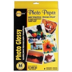 Papier foto YELLOW ONE A4 130g A20 błyszczący (4G130) 150-1177