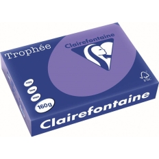 Papier ksero A4 160g TROPHEE fioletowy XCA41018 250ark