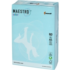 Papier ksero A4 80g MAESTRO COLOR MB30 niebieski pastel