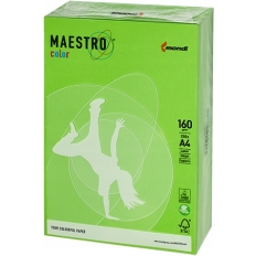 Papier ksero A4 160g MAESTRO COLOR MA42 Spring Green 250ark 9417-MA42A16