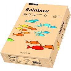 Papier ksero A4 160g RAINBOW R40 łososiowy 88042505