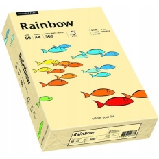 Papier ksero A4 80g RAINBOW R06 kość słoniowa 88042275