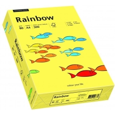 Papier ksero kolorowy A4 80g RAINBOW żółty R16 88042343