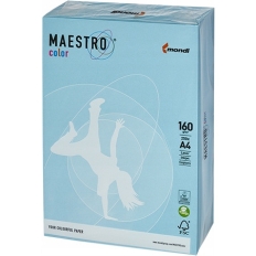 Papier ksero A4 160g MAESTRO COLOR OBL70 błękit arktyczny pastel