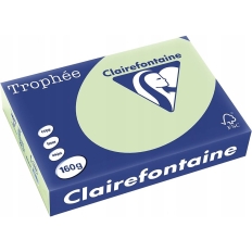 Papier ksero A4 160g TROPHEE zieleń trawy 1107 250ark