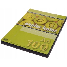 Papier ksero czarny A4 80g KRESKA 100ark