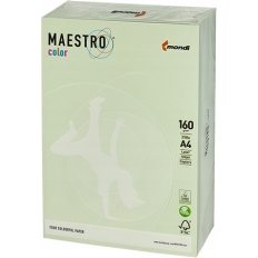 Papier ksero A4 160g MAESTRO COLOR GN27 jasna zieleń pastel 250ark